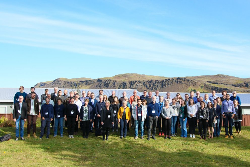 About 70 participants attended the conference in Hveragerði Iceland. Photo: Pétur Halldórsson
