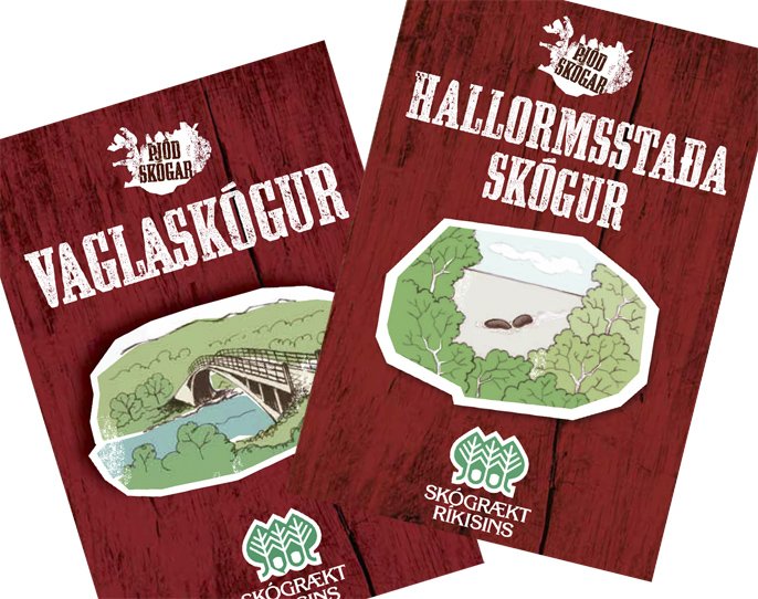 Tveir nýir þjóðskógabæklingar