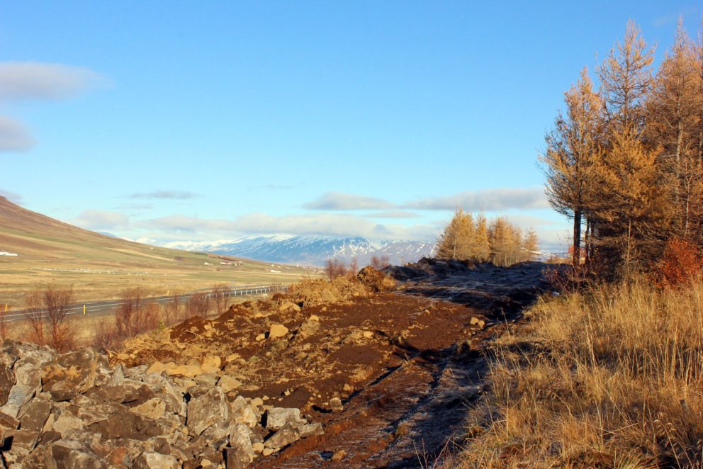 Nýr vegur lagður á Þelamörk