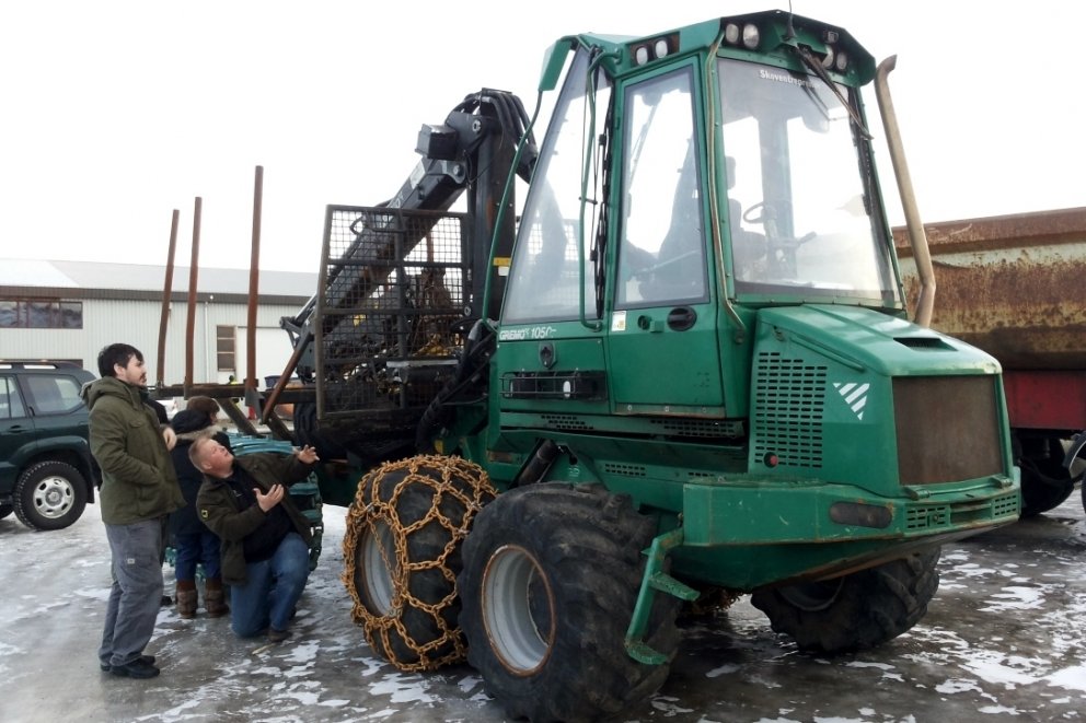 Sérhæfð útkeyrsluvél til landsins