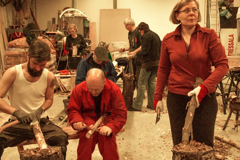 Ferskar viðarnytjar og tálgutækni á Snæfoksstöðum