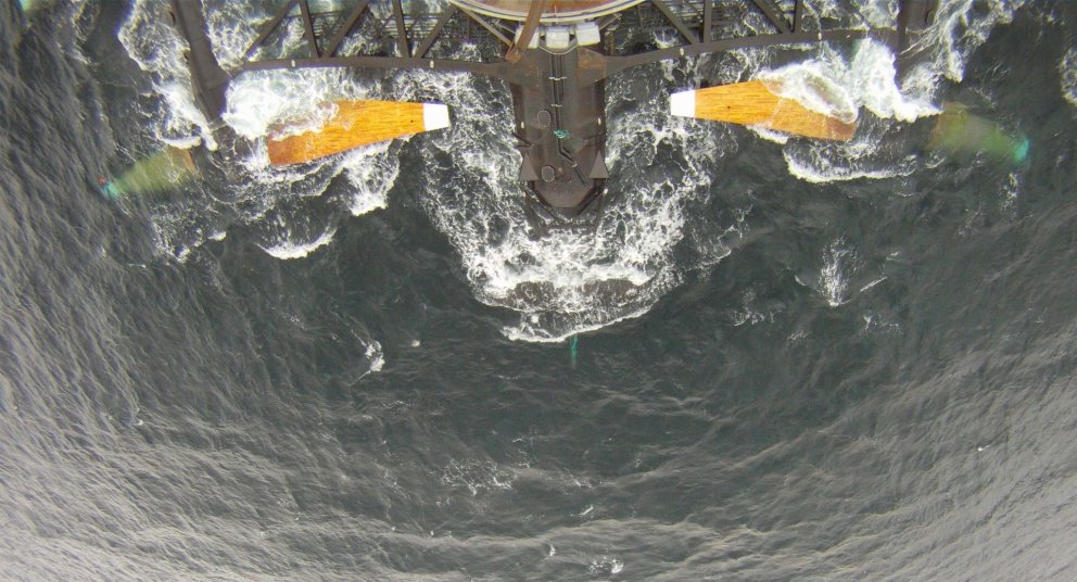 Límtré í sjávarfallavirkjun