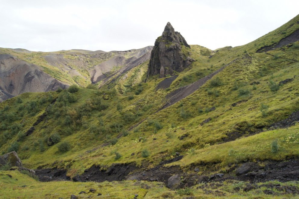 Sauðfé af Almenningum gekk á Þórsmörk