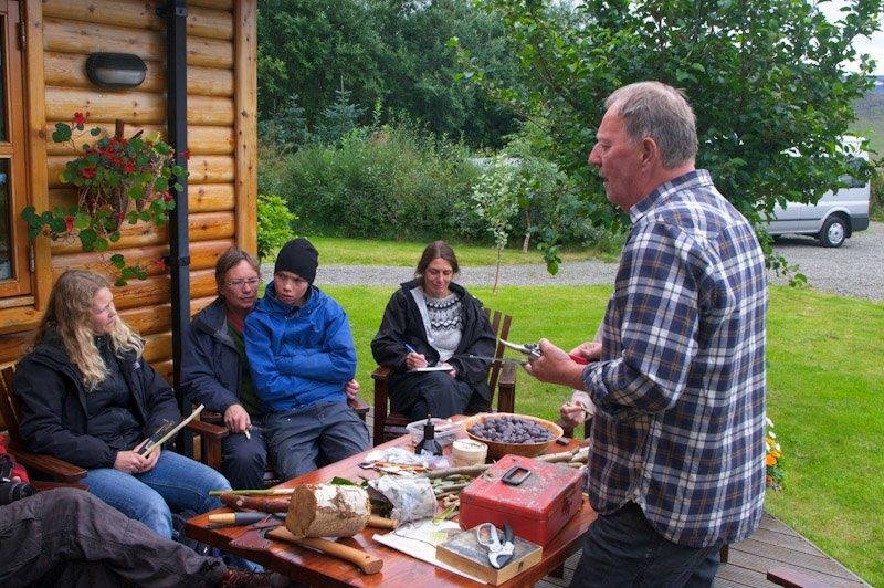 Danskir útinámssérfræðingar í heimsókn