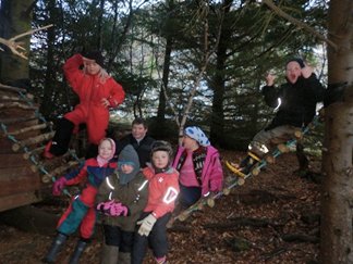 Verkefnabanki Lesið í skóginn opnaður