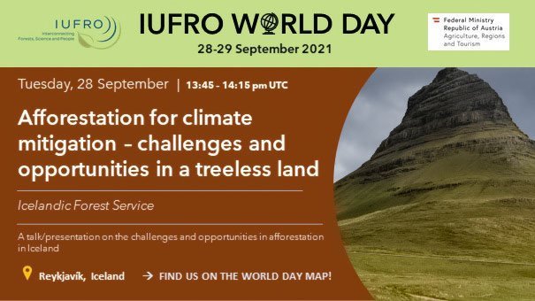 Skógræktin með kynningu á heimsdegi IUFRO