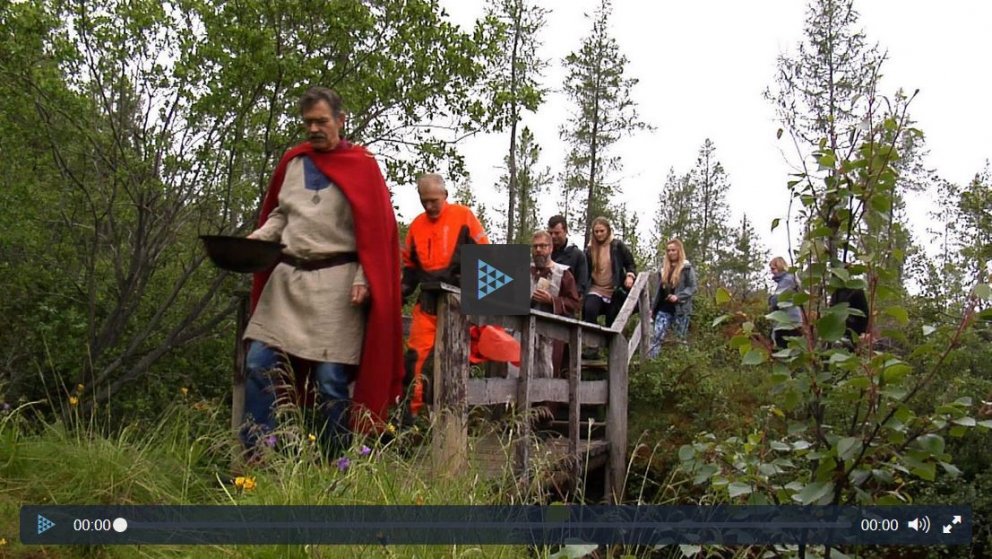 Ásatrúarmenn þökkuðu skóginum fyrir hoftimbur