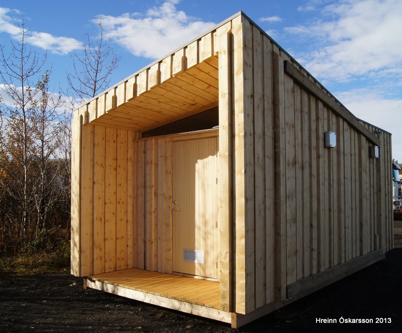 Hús úr íslensku greni