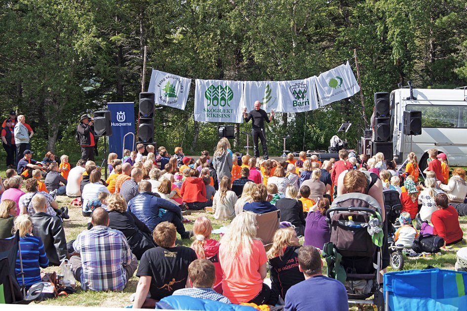 Vel heppnaður Skógardagur