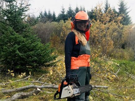 Hjördís Jónsdóttir, ljósmyndari og skógfræðinemi, segir að mikilvægi skógræktar muni aukast á komand…