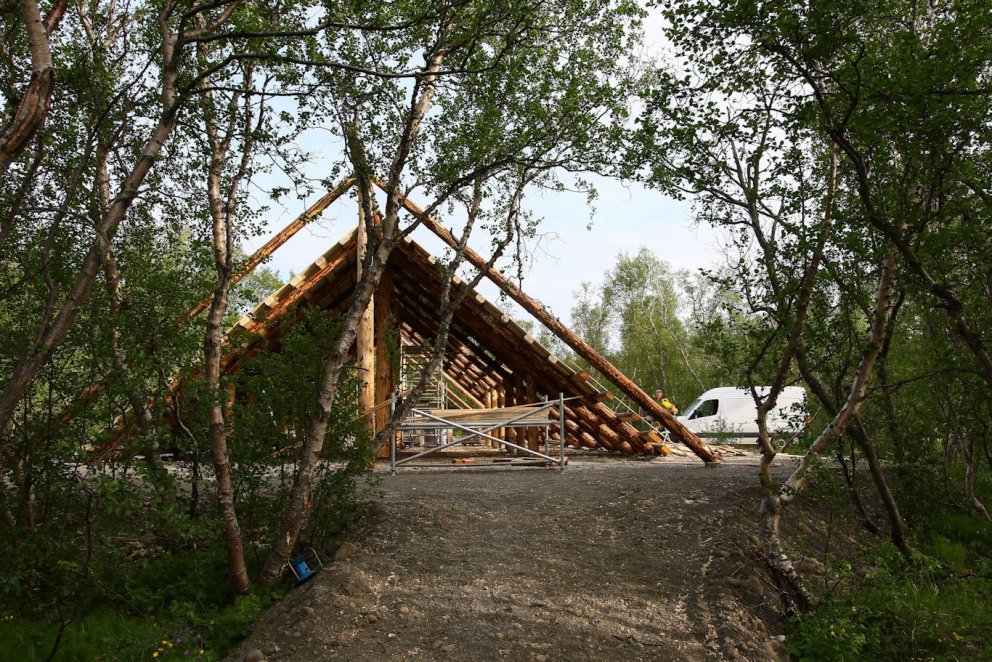 Nýi eldaskálinn er miðsvæðis í Vaglaskógi og kemur til með að nýtast gestum skógarins með margvísleg…