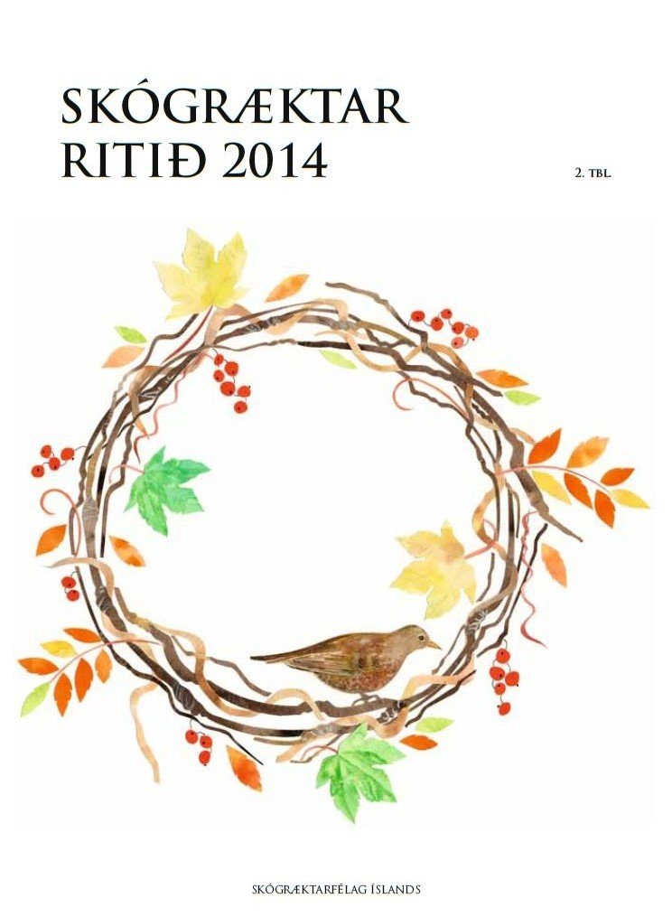Skógræktarritið komið út