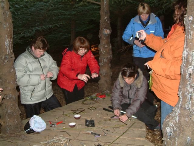 Jólin undirbúin í útinámi