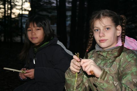 Nemendur tálga fyrir ráðherra