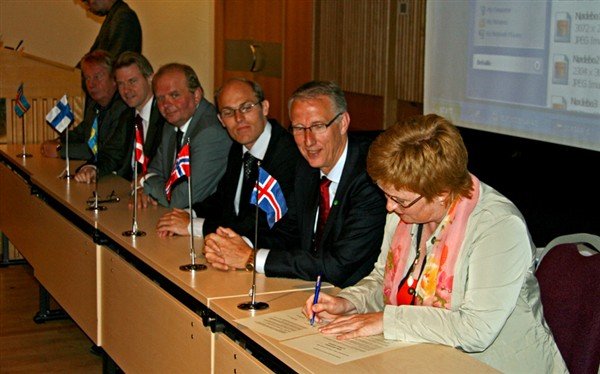 Ráðherrafundur á Selfossi