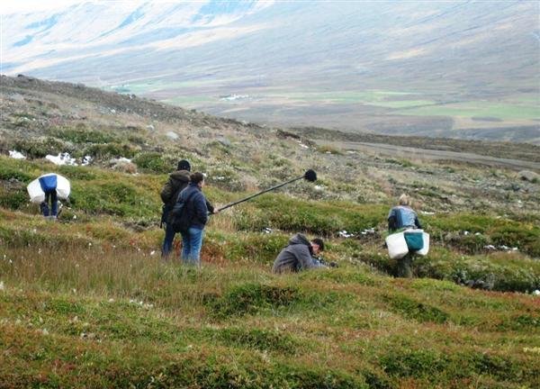 Franska ríkissjónvarpið í heimsókn