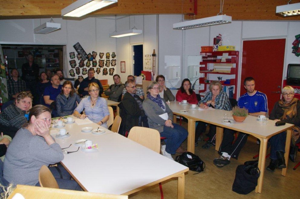 Fjölmennur fundur um útinám