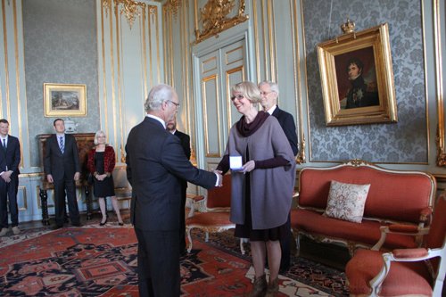 Svíar heiðra Íslending fyrir rannsóknir á landeyðingu