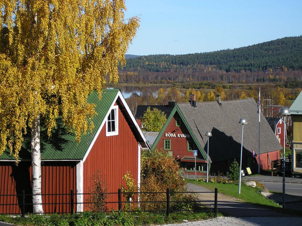 Frá Övertorneå. Mynd: Wikimedia Commons/Mestos