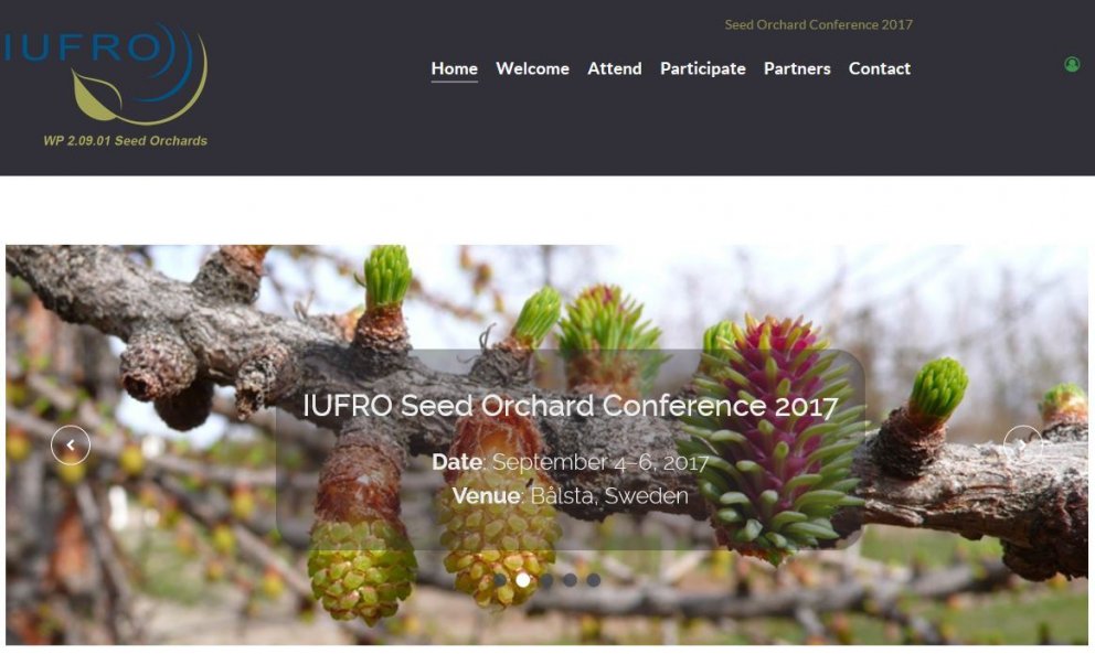 Frægarðaráðstefna IUFRO 2017 verður haldin í Bålsta skammt frá Stokkhólmi í Svíþjóð dagana 4.-6. sep…