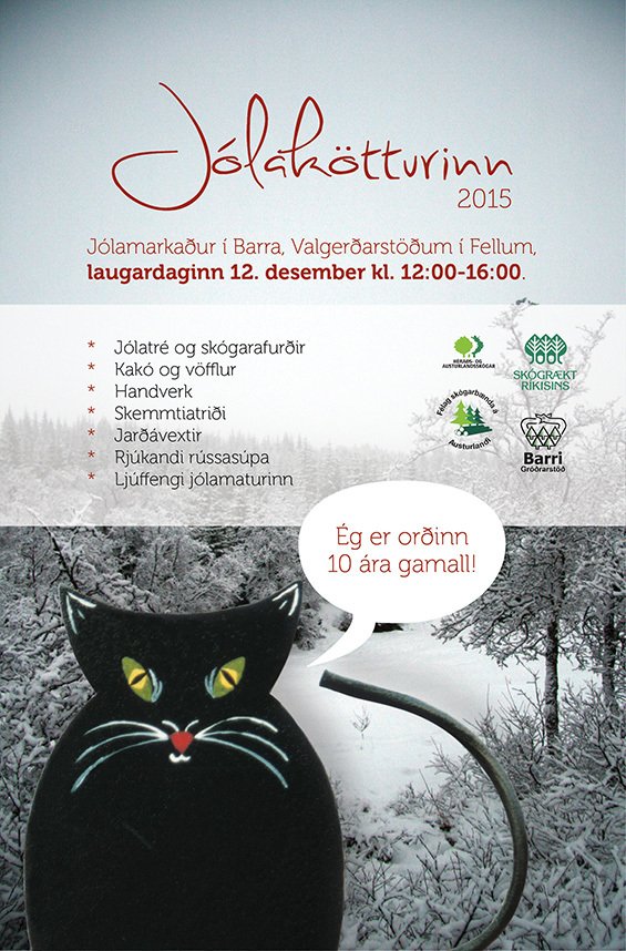 Jólakötturinn 10 ára