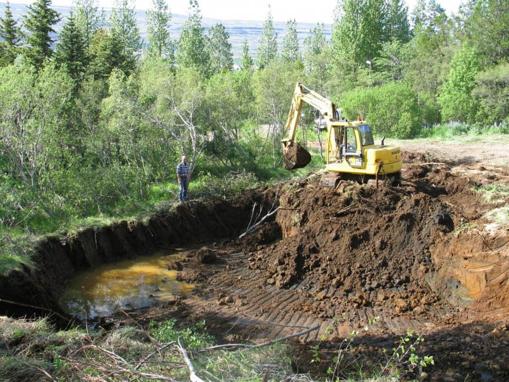 Framkvæmdir hafnar við kurlkyndistöð