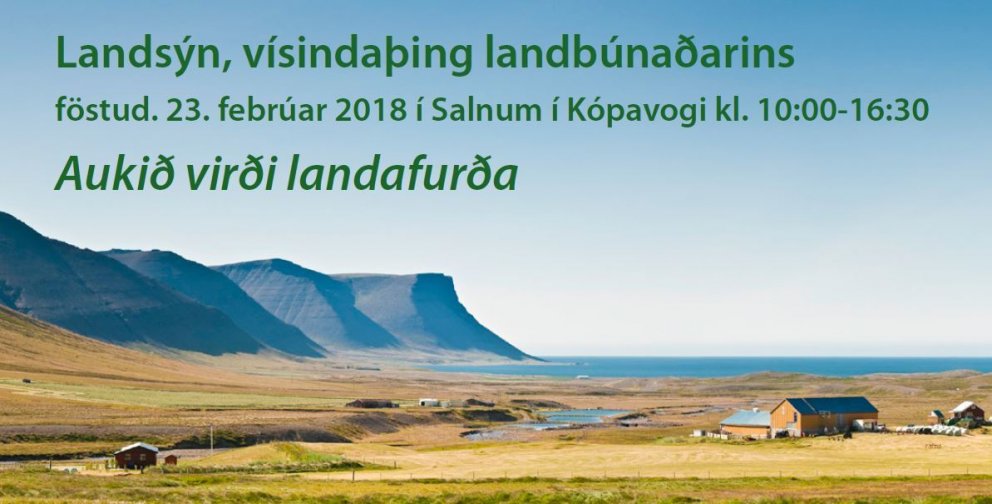 Landsýn 2018: Aukið virði landafurða