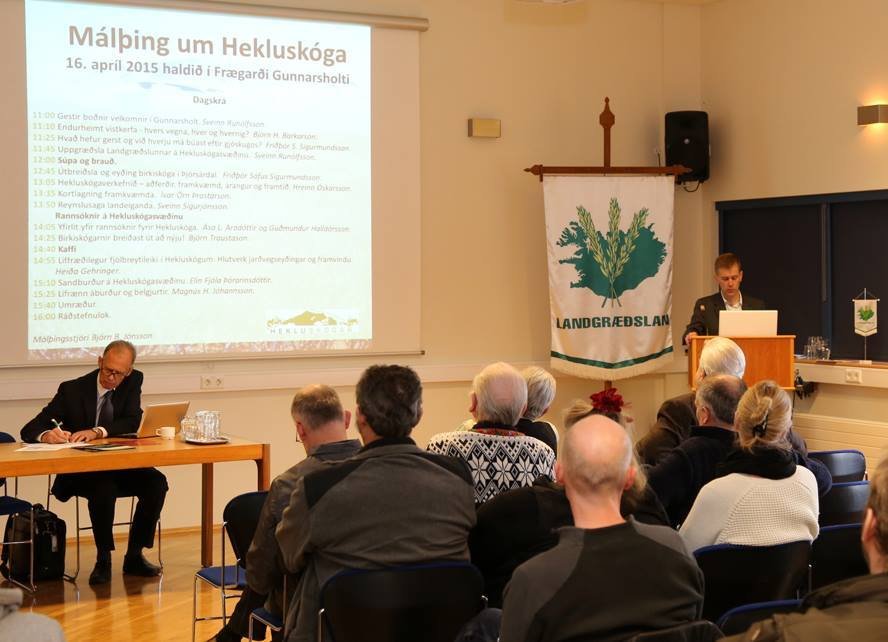 Björn H. Barkarson, sérfræðingur á skrifstofu landgæða hjá umhverfis- og auðlindaráðuneytinu, flytur&hellip;