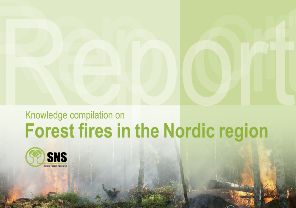 Forsíða skýrs SNS um varnir gegn skógar- og gróðureldum