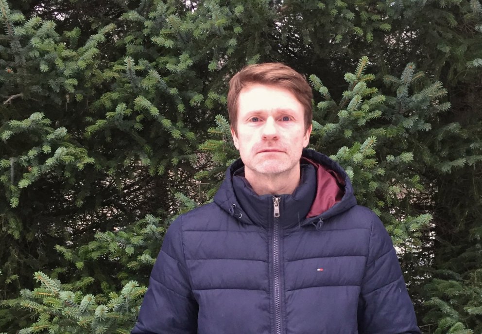 Ólafur Th. Arnarsson, nýráðinn gagnagrunnssérfræðingur Skógræktarinnar. Ljósmynd: Bjarki Þór Kjartan…