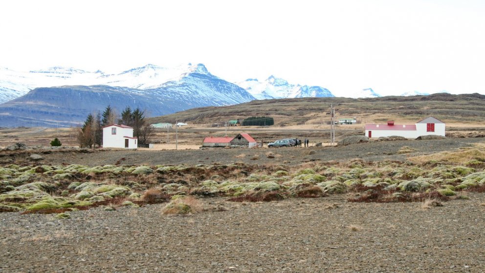 Ormsstaðir í Breiðdal. Skógræktin erfði jörðina árið 2005. Þar er land rýrt og mjög rofið en tekur s…