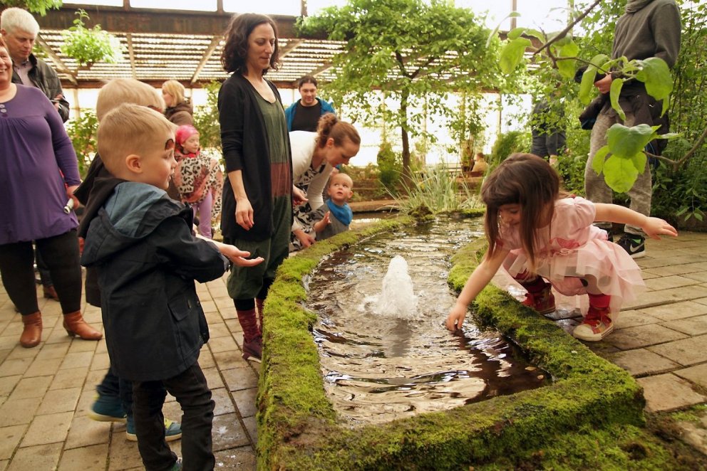 Frá sumarhátíð Garðyrkjuskólans á Reykjum. Ljósmynd af vef LbhÍ