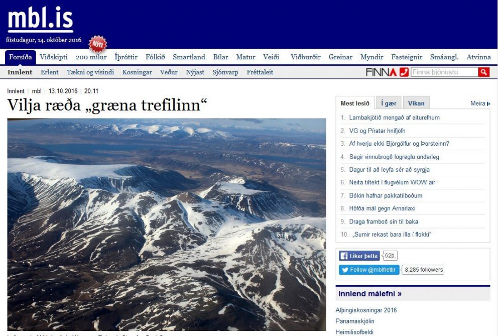 Meiri skóg en ekki kláf