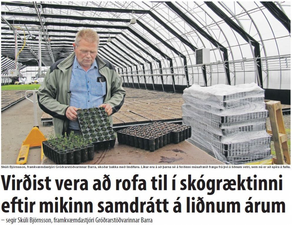 Bjartsýni hjá Barra