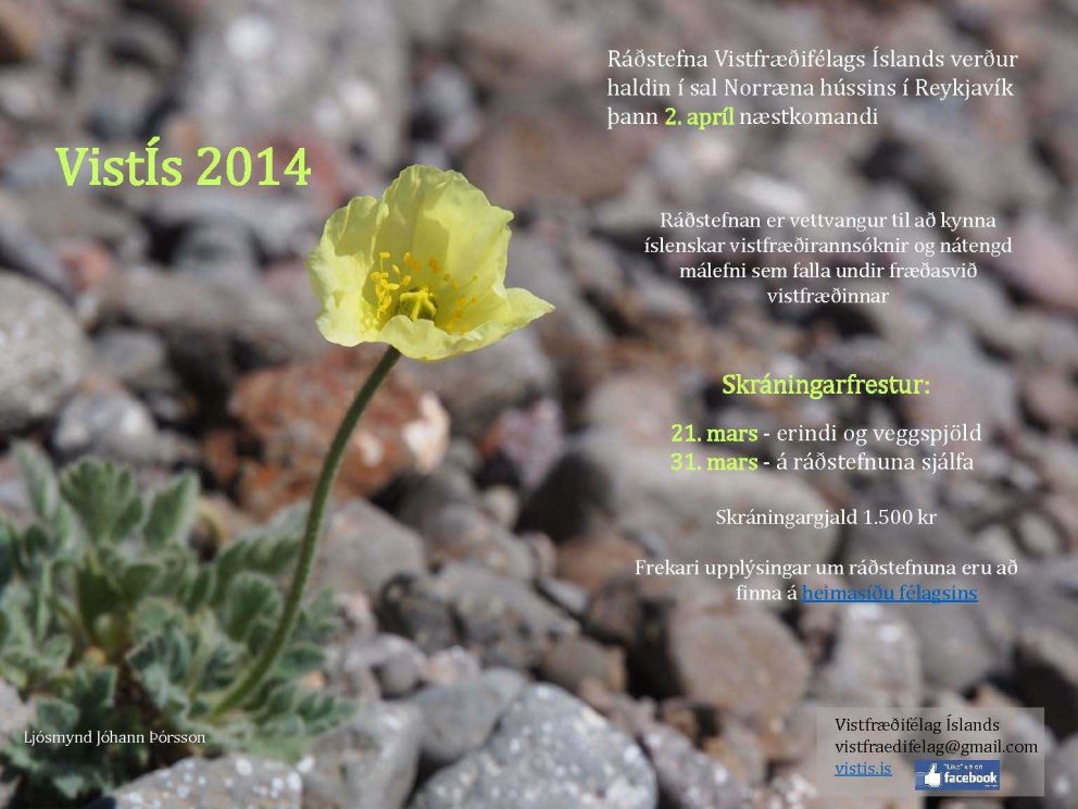 Ráðstefna um vistfræði